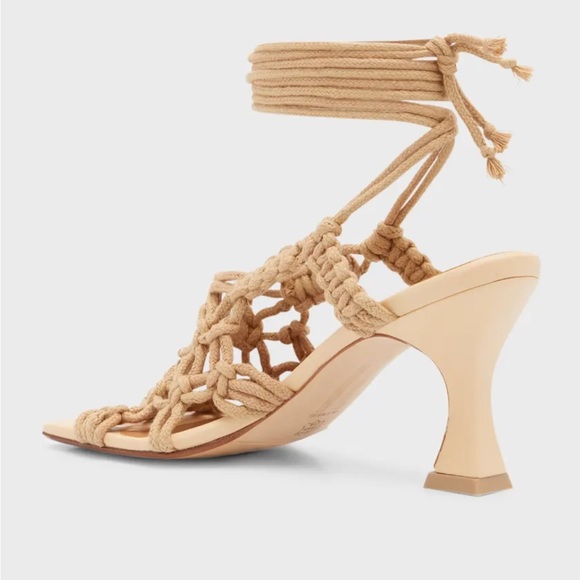 New! MIISTA ‘Braided Rope Ankle Tie’ Sandals - Picture 9 of 16